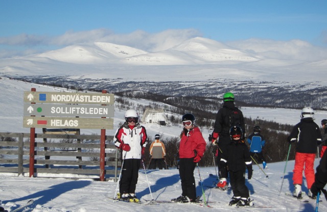 Skarsfjället från Osthanget